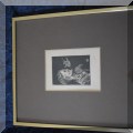 A37. Small etching "Pastor Soriano" signed Roland. 